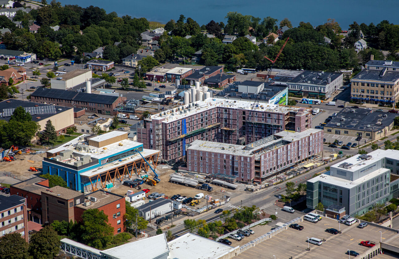 University of Southern Maine Portland Commons Residence Hall and McGoldrick Center for Career & Student Success