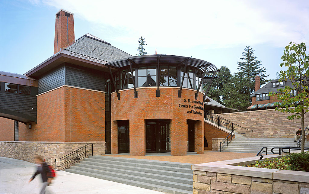 Rounded Brick Building