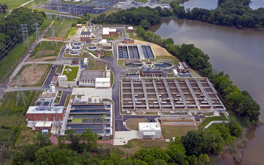 Cox Creek WRF Enhanced Nutrient Removal Upgrade Site