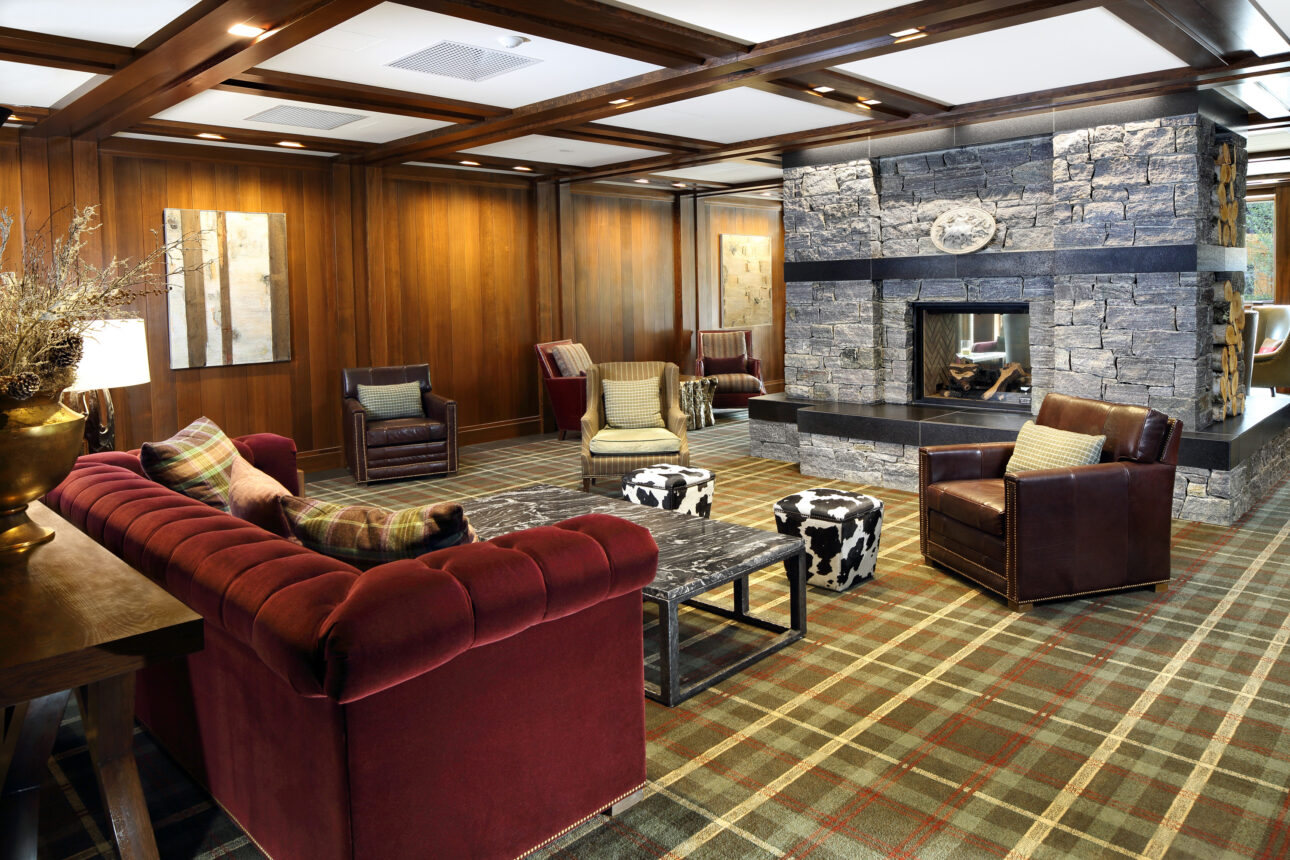 Lounge Room with Fireplace