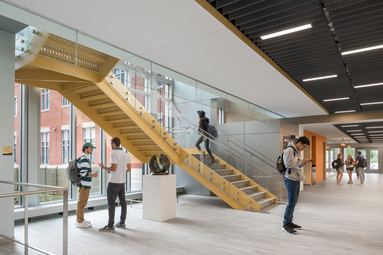 UVM STEM Complex Stairway