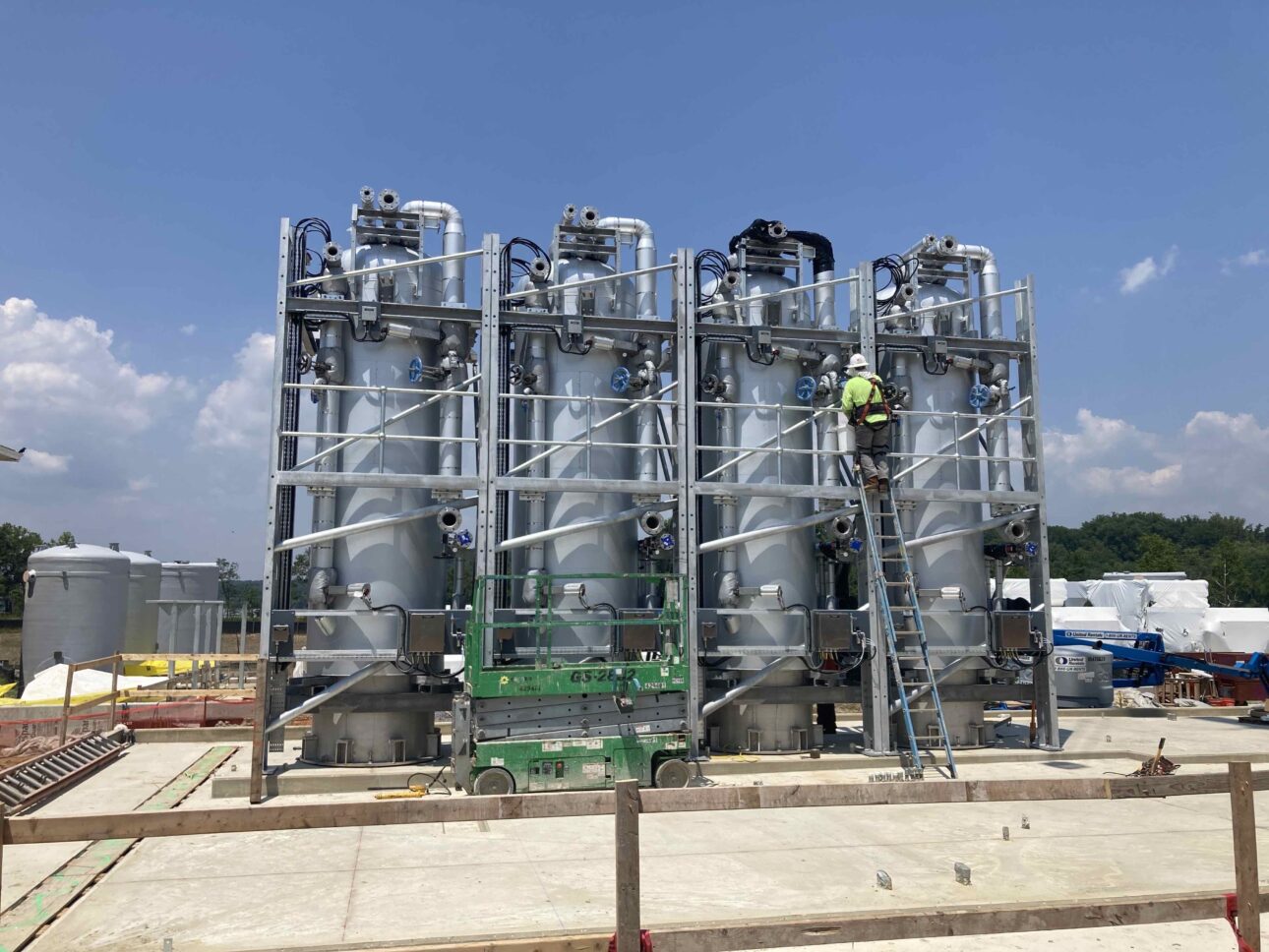 WSSC Piscataway WRRF Bioenergy Project Cambi Installation