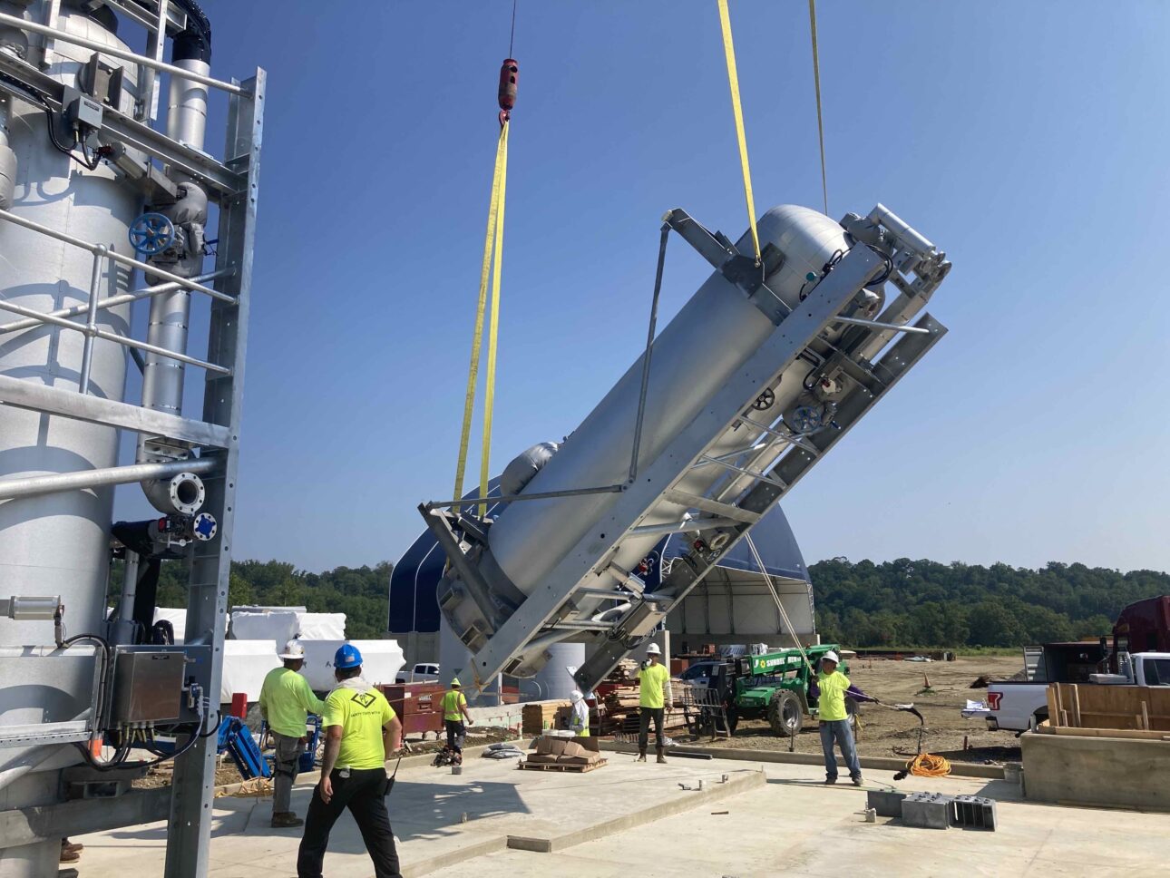 WSSC Piscataway WRRF Bioenergy Project Cambi Installation
