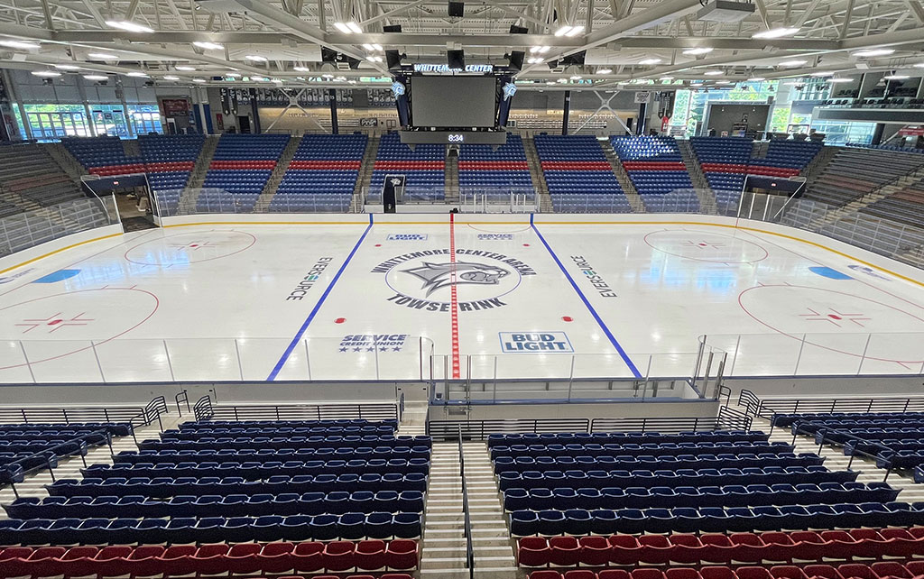 UNH Whittemore Center Arena Ice Floor PC Construction