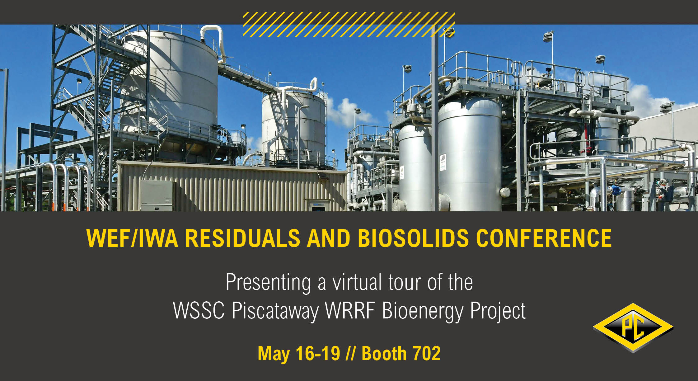 WEF/IWA Residuals and Biosolids Conference PC Construction