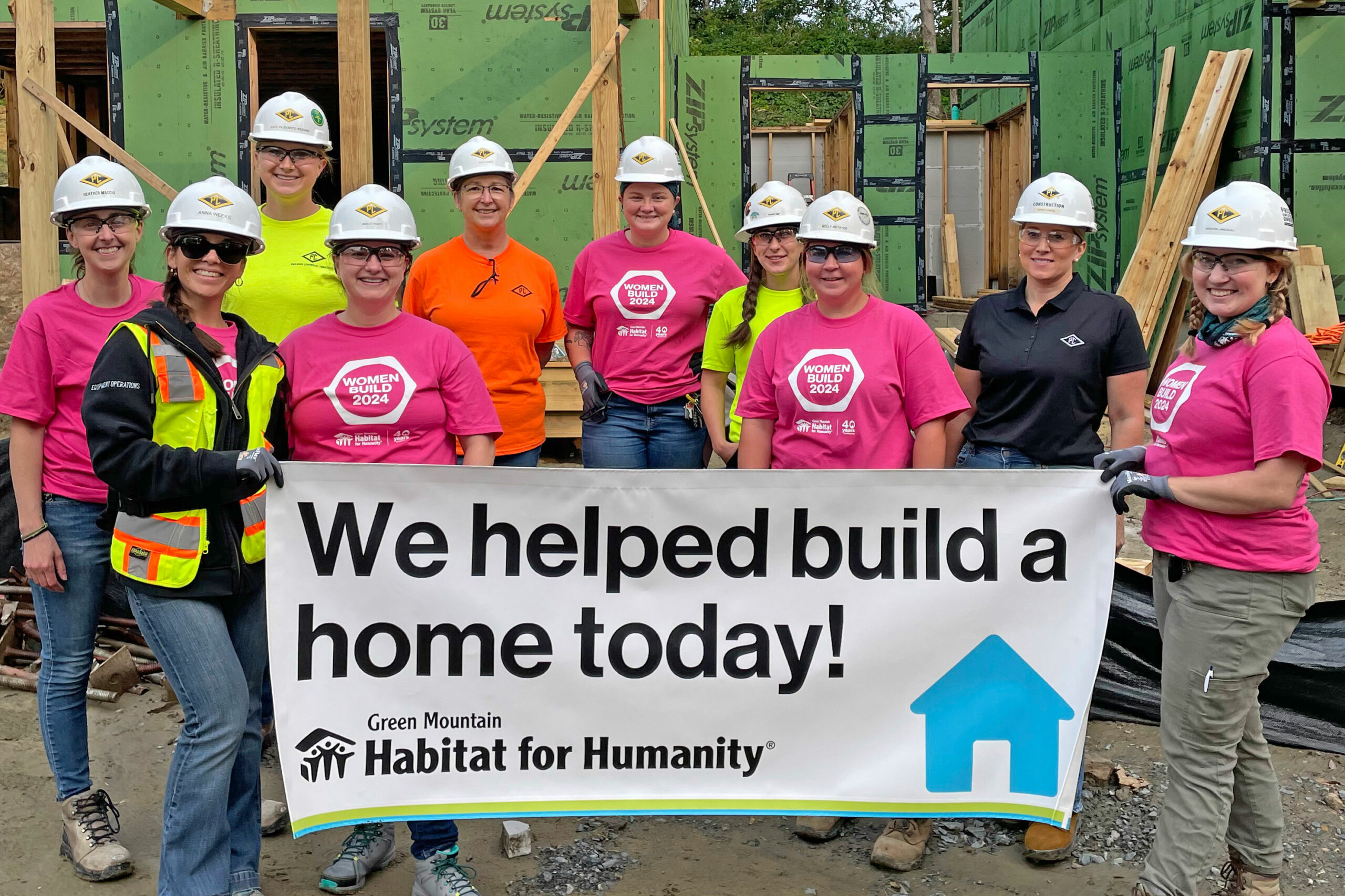 PC Women Participate In Women Build Week PC Construction