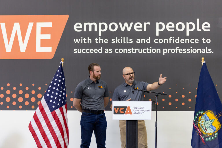 Vermont Construction Academy Launch