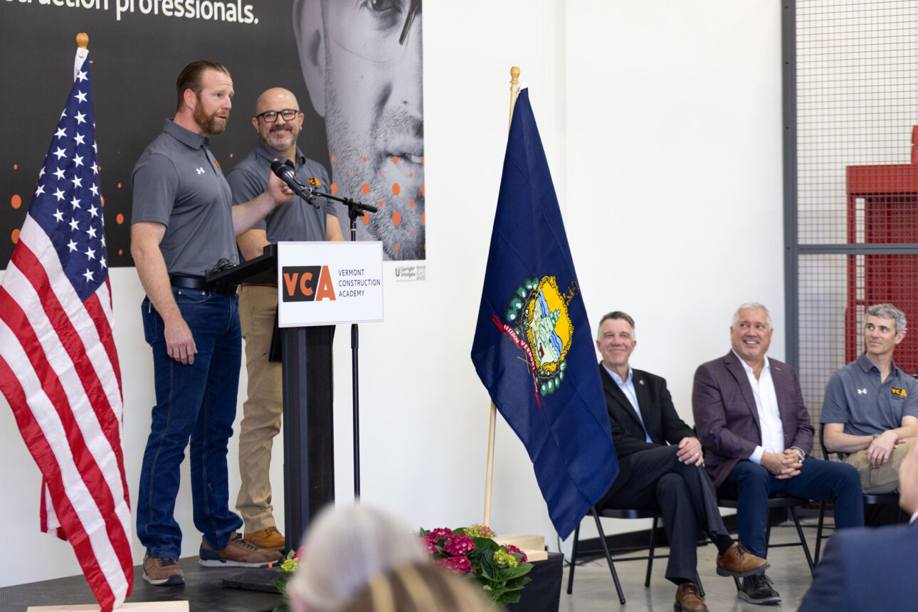 Grand Opening of the Vermont Construction Academy