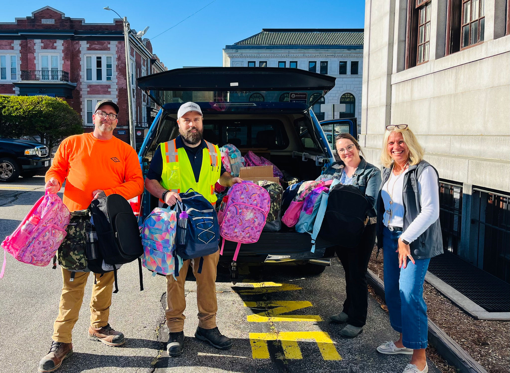Manchester, NH, Backpack Drive