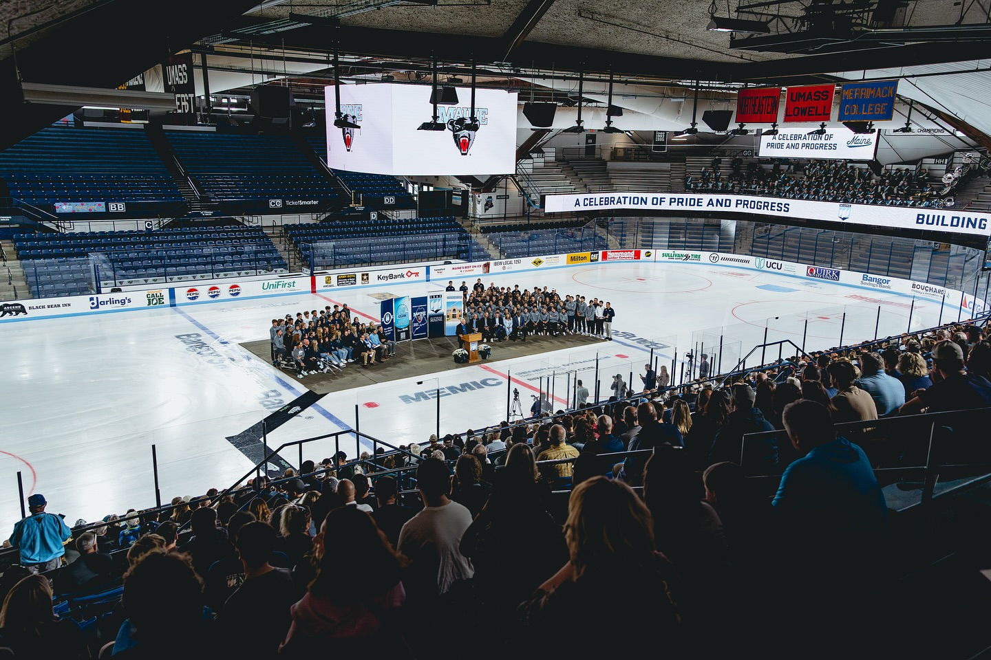 University of Maine Alfond Arena and Shawn Walsh Hockey Center, Orono, ME