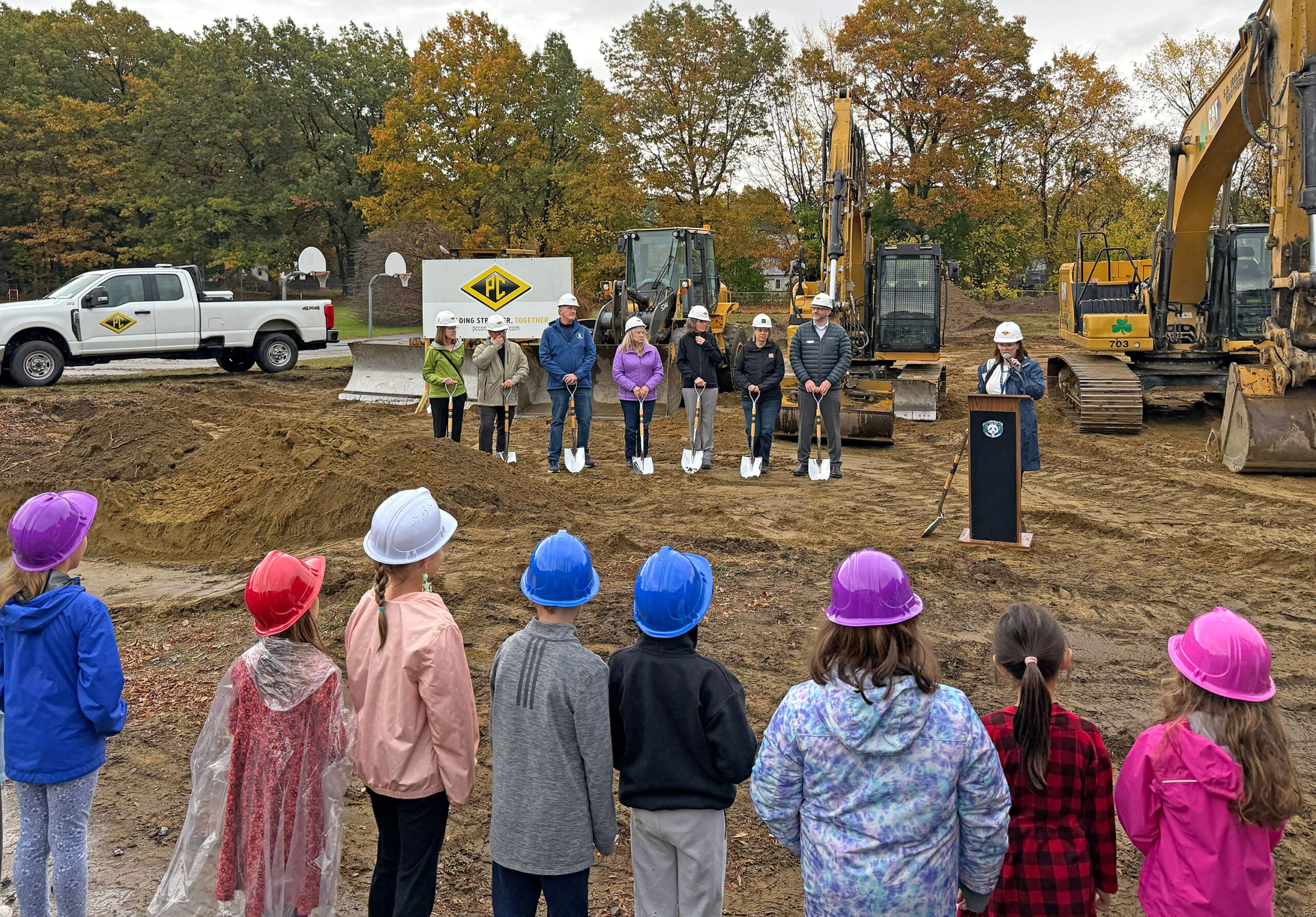 Porters Point School Groundbreaking, Colchester, VT